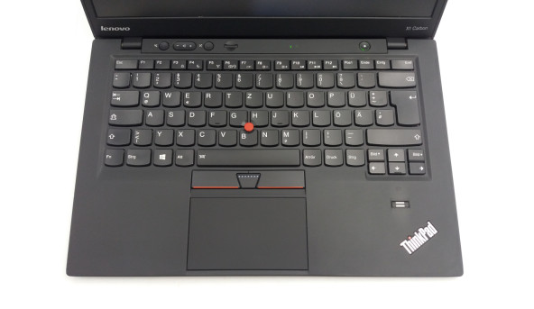 Ноутбук Б/В Lenovo ThinkPad X1 Carbon Intel Core I7-3667U 8 GB RAM 128 GB SSD [IPS 14"]