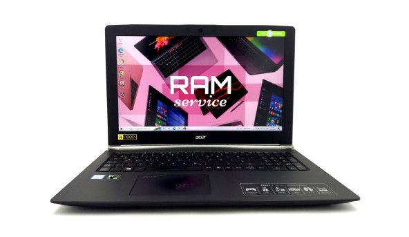Ігровий ноутбук Acer Nitro VN7-592G i7-6700HQ 16 RAM 256 SSD 1 TB GeForce GTX 960M [IPS 15.6 FullHD] - Б/В - 283288