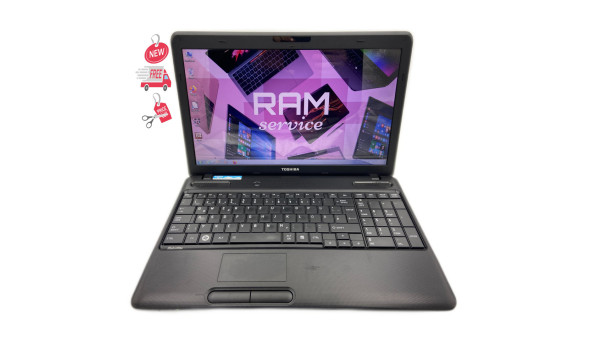 Ноутбук Toshiba C660 Intel Core i3-370M 4GB RAM 500GB HDD [13.3"] - ноутбук Б/В