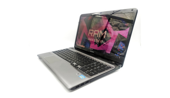 Ноутбук Sony Vaio PCG-XXX Intel Core i3-2370M 8 GB RAM 750 HDD [15.6"] - ноутбук Б/В - 283413