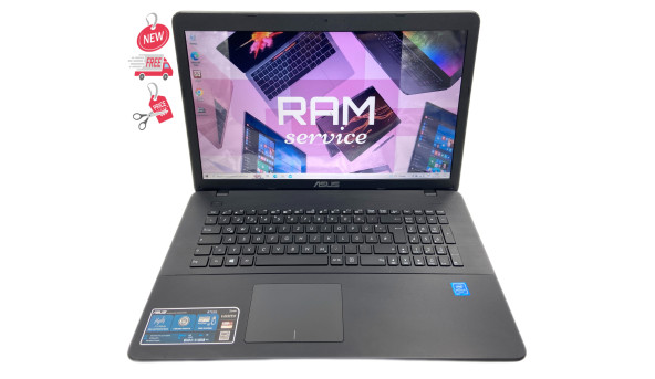 Ноутбук Asus R752S Intel Pentium N3710 8GB RAM 1000GB HDD [17.3"] - ноутбук Б/В