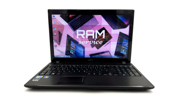 Ноутбук Acer Aspire 5742G Intel Core i3-380M 4GB RAM 320GB HDD NVIDIA GeForce GT 540M [15.6"] - ноутбук Б/В - 283750