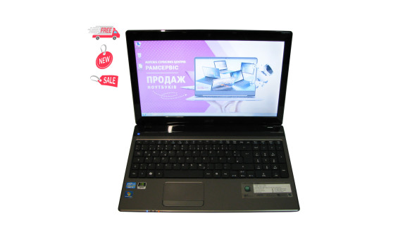 Ноутбук Acer Aspire 5750 Intel Core i3-2350M 4GB RAM 320Gb HDD Nvidia GeForce 610M 1Gb 15.6" Б/У