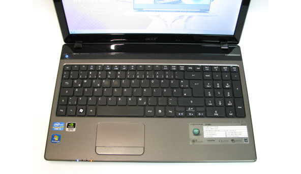 Ноутбук Acer Aspire 5750 Intel Core i3-2350M 4GB RAM 320Gb HDD Nvidia GeForce 610M 1Gb 15.6" Б/У - 283802