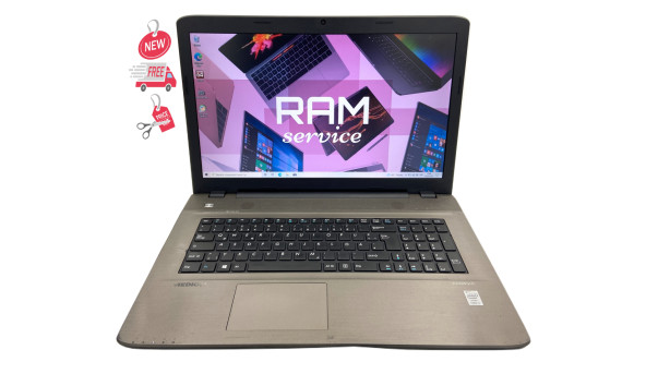 Ноутбук Medion E7416 Intel Core i5-5200U 8GB RAM 120SSD + 1000GB HDD [17.3"] - ноутбук Б/У