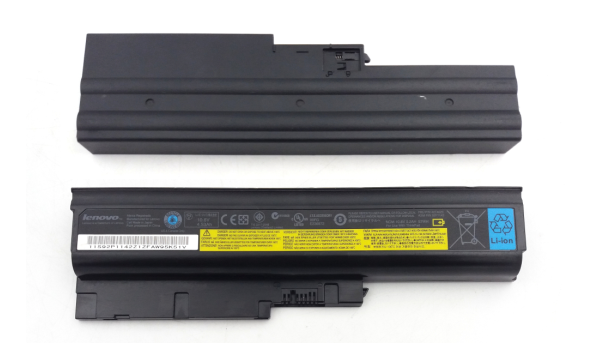 Оригінальна батарея акумулятор для ноутбука Lenovo ThinkPad R60 T60 57 Wh 10.8V Li-Ion Б/В - 90-95%