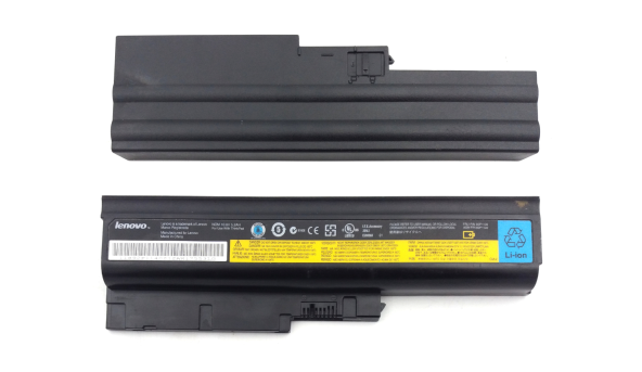 Оригинальная батарея акумулятор для ноутбука Lenovo ThinkPad R60 T60 57 Wh 10.8V Li-Ion Б/У - 0%