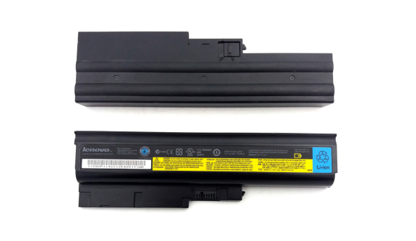 Оригинальная батарея акумулятор для ноутбука Lenovo ThinkPad R60 T60 57 Wh 10.8V Li-Ion Б/У - износ 10-15%