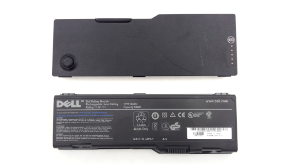 Оригінальна батарея акумулятор для ноутбука Dell U4873 80Wh 11.1V Li-Ion Б/В - знос 50-55%