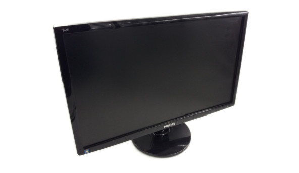 Монитор Philips E-line 241E1SB/01 23.6" 1920x1080 16:9 5мс VGA DVI TN+film Mate - монитор Б/У - 284490