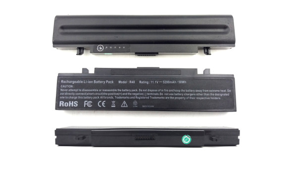 Батарея аккумулятор для ноутбука Samsung P500 AA-PB2NC6B 5200mAh 11.1V Li-Ion Б/У - износ 40-45%
