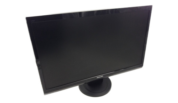 Монітор Philips 246V5LAB/00 24" 1920x1080 16:9 5мс VGA DVI TN+film Mate - монитор Б/У - 284639