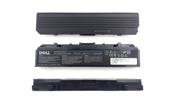 Батарея акумулятор для ноутбука Dell Inspiron 1520 GK479 11.1V 56Wh Li-Ion Li-Ion Б/В - знос 30-35%
