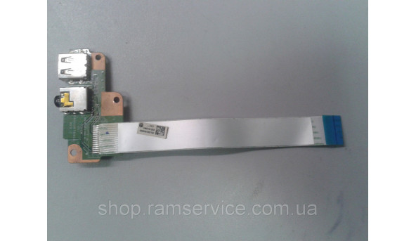 USB разъем и аудио разъем для ноутбука HP 15-B, * DA0U36TB6C0, б / у