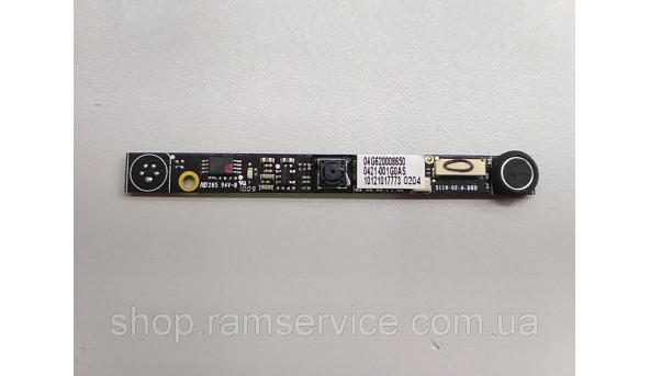 Веб-камера для ноутбука Asus Eee PC 1001PX, 1005HA, 1001HA, 1005P, 1001P, *04G620008650, б/в