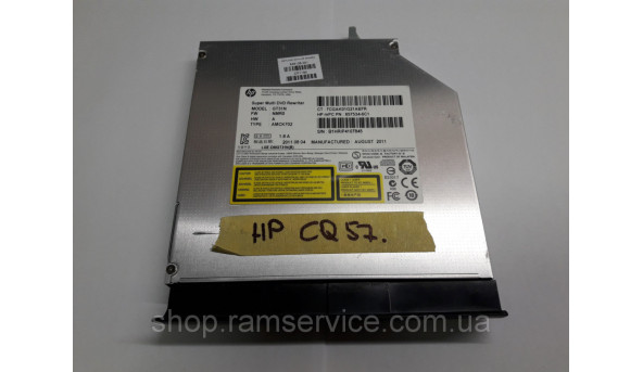 CD/DVD привід GT31N для ноутбука HP CQ57, б/в - 285698