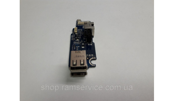 USB, Lan, роз'єми для ноутбука Dell D620, *LS-2792P, б/в