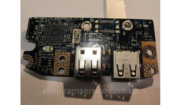 USB роз'єми для ноутбука Acer 5750, *LS-6904P, б/в
