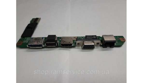 USB, HDMI, e-SATA, VGA, Ethernet, роз'єми для ноутбука Medion Akoya S5612, MD 97930, *MS-16C10 VER:1.0, б/в