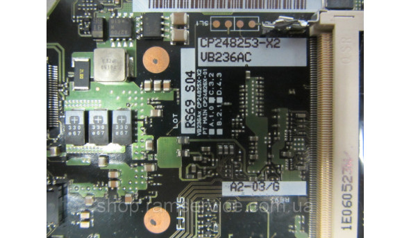 Материнська плата Fujitsu Siemens p1510, cp248253-x2, Intel Pentium M Processor ULV 753, б/в - 285800