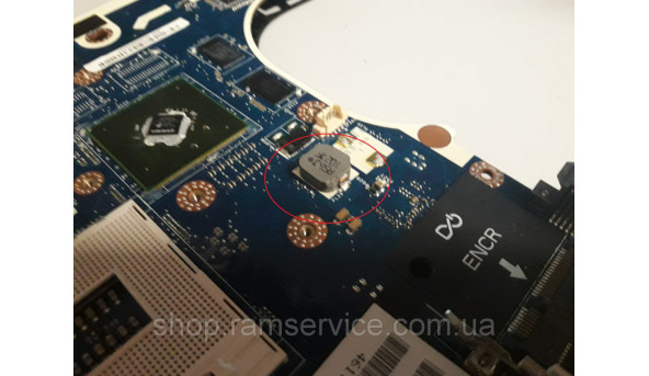 Материнська плата Dell Latitude E6510, NAL22 LA-5573P Rev:2.0(A01), б/в - 285823