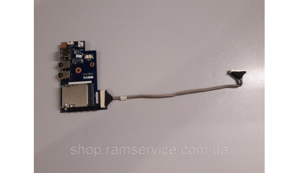 USB, Audio, Card Reader разъемы для ноутбука ABook ULV135W, LS-5501P, б / у