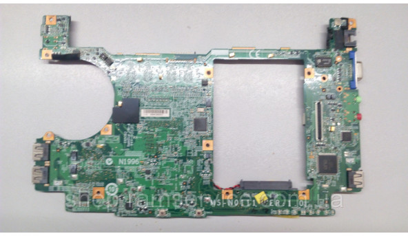 Материнська плата для ноутбука  Medion Akoya E1210, MS-N0111, REV:1.0.Має впаяний процесор Intel Atom N270, SL, б/в - 285859