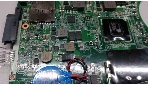 Материнська плата для ноутбука Lenovo ThinkPad X121e, DAFL8AMB8D0, Rev:D. Має впаяний процесор AMD E-Series E-, б/в - 285870
