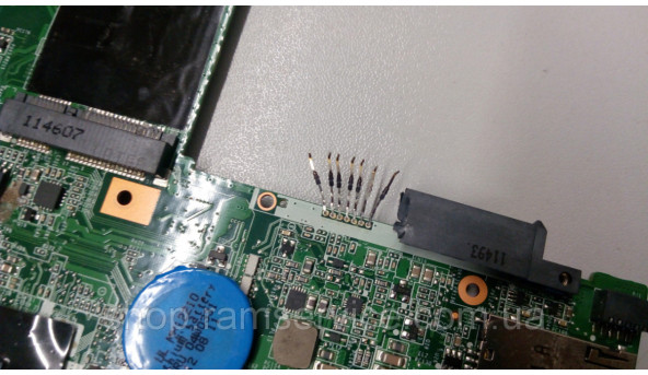 Материнська плата для ноутбука Lenovo ThinkPad X121e, DAFL8AMB8D0, Rev:D. Має впаяний процесор AMD E-Series E-, б/в - 285870