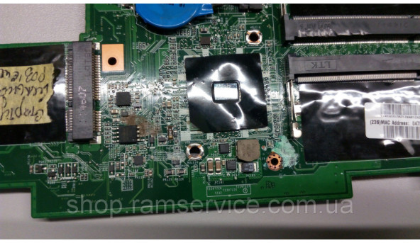 Материнська плата для ноутбука Lenovo ThinkPad X121e, DAFL8AMB8D0, Rev:D. Має впаяний процесор AMD E-Series E-, б/в - 285870