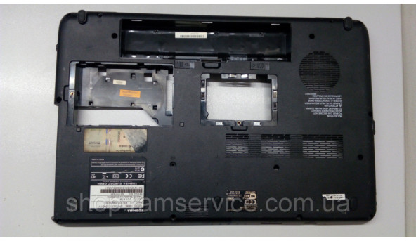 Нижняя часть корпуса для ноутбука Toshiba Satellite L500-1V1, AP073000300, б / у