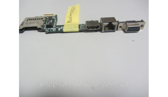 Картрідер,HDMI,VGA,Enternet для ноутбука Medion MD98150, S3211, MS-13520 Б/В, хорошому стані, без пошкоджень.