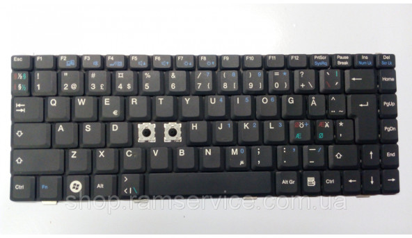 Клавиатура для ноутбука Fujitsu A1310, A1310G, A1655, A1655G, L1310, L1310G Li1705, L7320, Pa1538, Amilo Pro, б / у