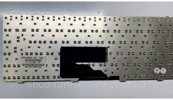 Клавиатура для ноутбука Fujitsu A1310, A1310G, A1655, A1655G, L1310, L1310G Li1705, L7320, Pa1538, Amilo Pro, б / у - 285983