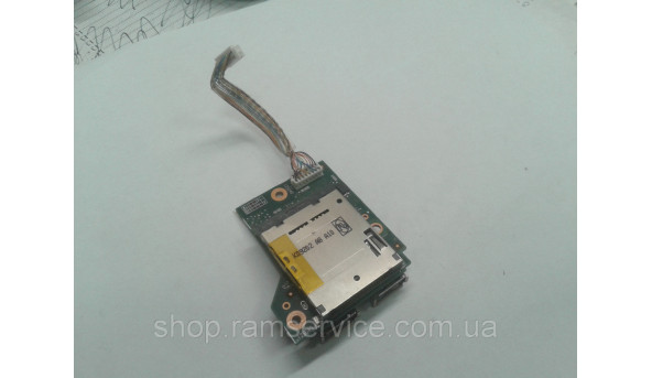 Плата с USB i карт-ридером для ноутбука HP Compaq 6530b, 6730b, 6735b, * 6050A2213701, б / у
