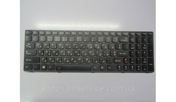 Клавіатура для ноутбука Lenovo IdeaPad B55BC, Y580, Y580N, Y580NT, б/в