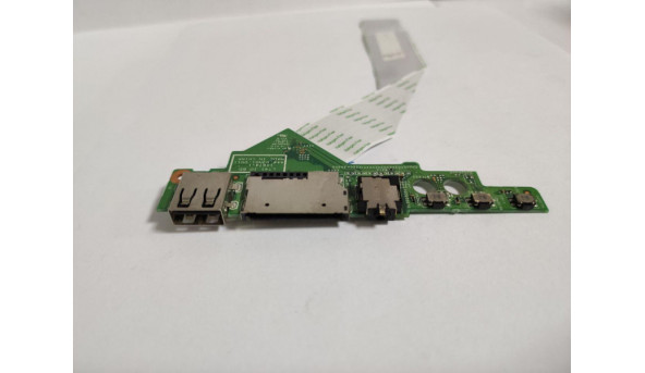 Дополнительная плата USB Audio Card Reader для Lenovo Yoga 500 500-141 500-15IHW 500-15IBD 448.03N01.0011 455.03s02.0002 Б/У