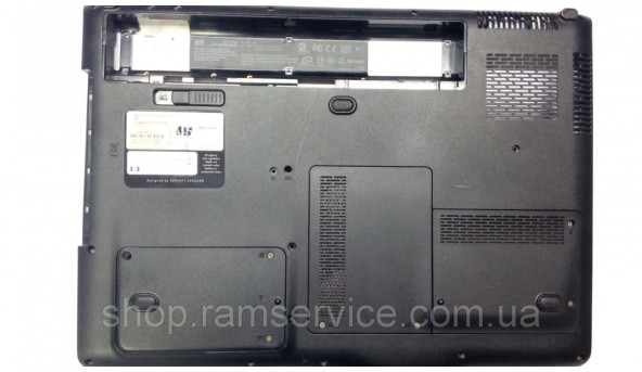 Нижня частина корпуса для ноутбука  HP Pavilion dv9000, dv9040ea, б/в