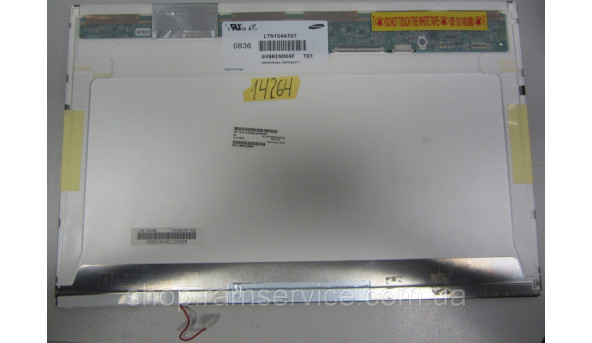 Матриця Samsung, LTN154AT07-T01, LCD, 15.4", б/в - 286103