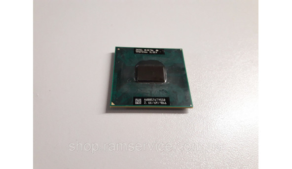 Процессор Intel® Core ™ 2 Duo T9550, SLGE4, 2.66 GHz, 6 MB L2, б / у