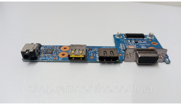 Дополнительная плата USB разъем, Audio разъем, HDMI разъем, VGA разъем для ноутбука Lenovo ThinkPad E330, 48.4UH0, б / у