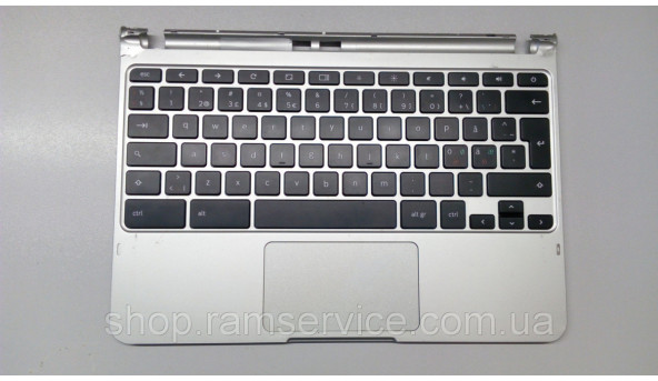 Середня частина корпуса, клавіатура для ноутбука Samsung Chrome 303C, XE303C12, б/в