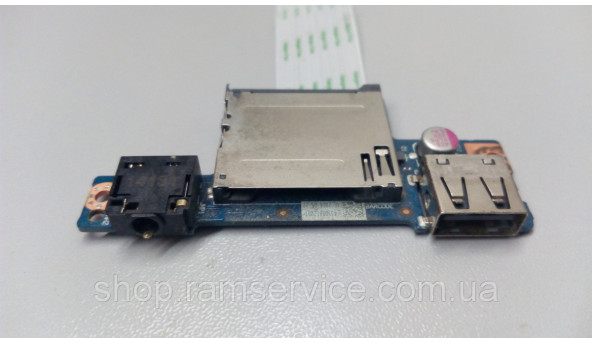 Додаткова плата USB роз'єм, Audio роз'єм,  та CARD READER, для ноутбука Lenovo IdeaPad Z50-70, б/в