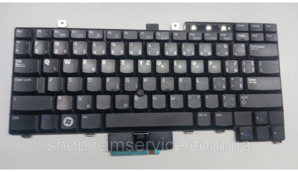 Клавіатура для ноутбука Dell Latitude E5400, E5500, E6400, E6500, б/в
