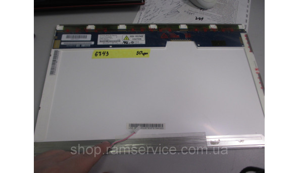 Матрица CHUNGHWA CLAA154WB03 15.4 "LCD, б / у - 286362