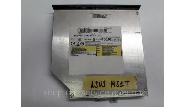 CD/DVD привід TS-L633 для ноутбука Asus M51T, б/в - 286396
