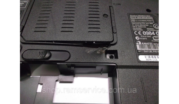 Нижняя часть корпуса для ноутбука Dell Vostro 1000, PP23LB, б / у - 286397