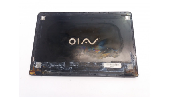 Кришка матриці для ноутбука Sony SVF15A, SVF15AA1QM, 3FGD6LH0040, Б/В, всі кріплення цілі, має сліди залиття, трішина на лівій заглушці. - 286404