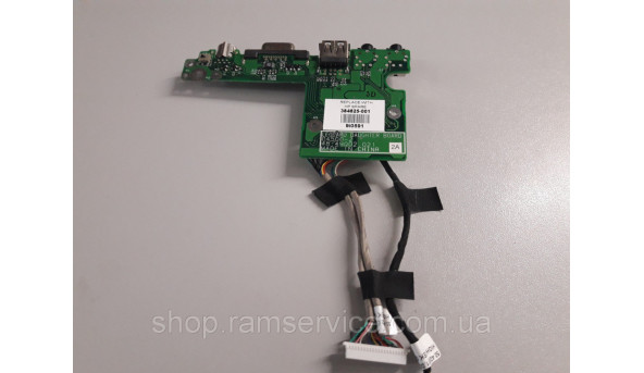 USB, Audio, VGA, S-Video роз'єми для ноутбука HP Pavilion DV4000, 48.49Q02.021, б/в
