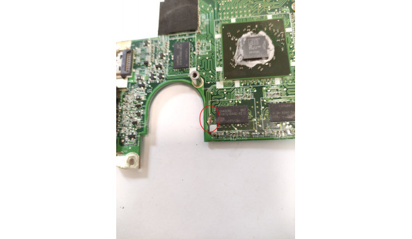 Материнська плата для ноутбука Lenovo IdeaPad Y560, 15.6", DAKL3AMB8E0, Rev:E, б/в, впаяне відео, ATI Radeon HD 5750M, 216-0772003 - 286557